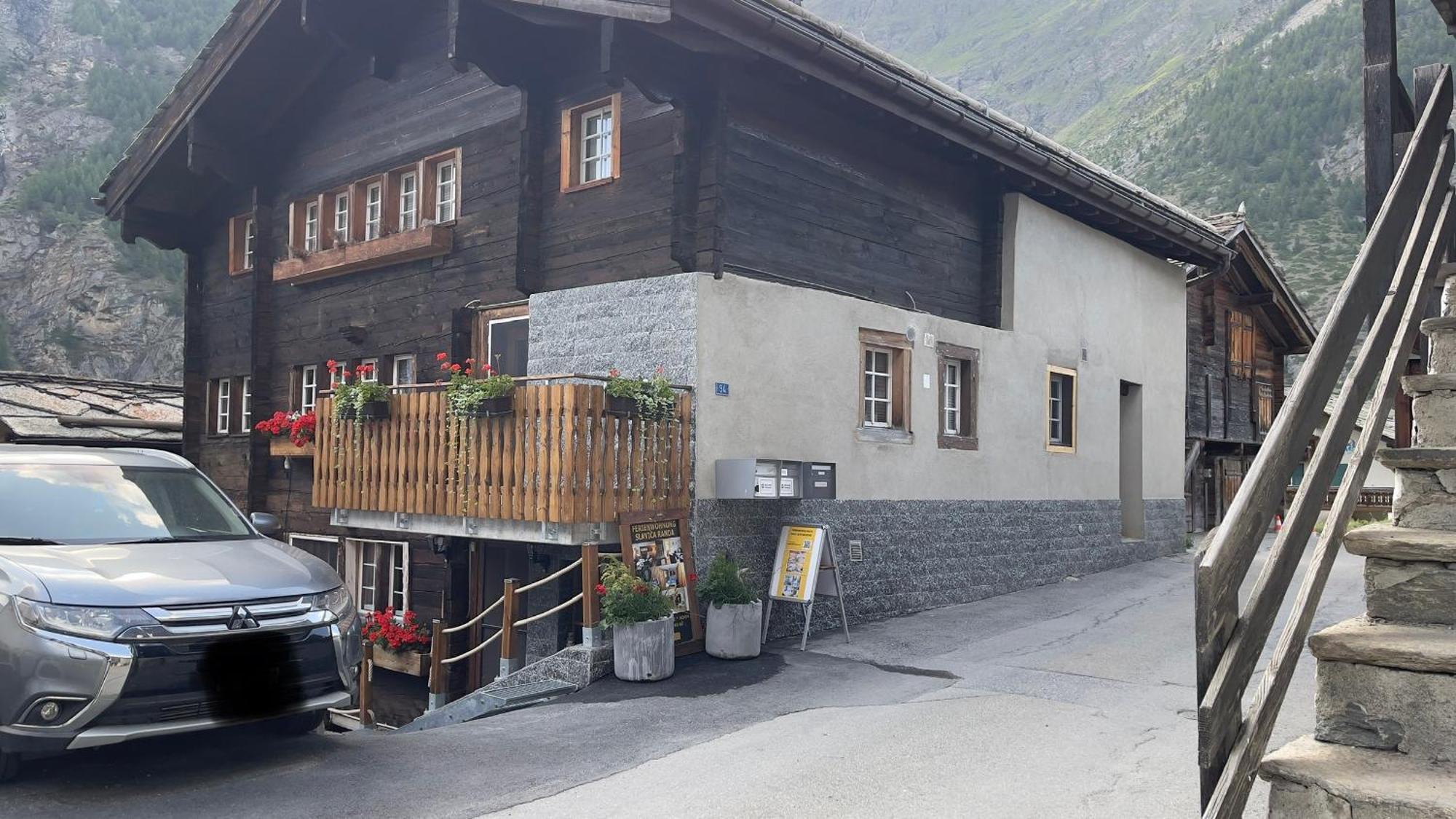 Ferienwohnung Slavica Dorfstrasse 94 Randa Exteriör bild